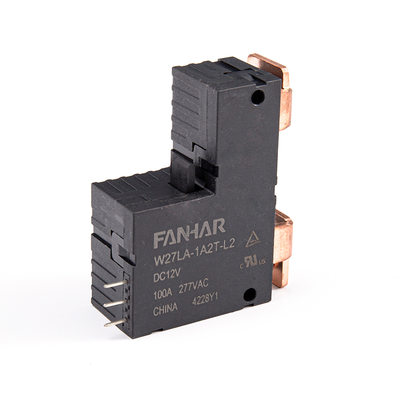 W27LA Relé de enganche 100A / 120A compatible con UL y TUV