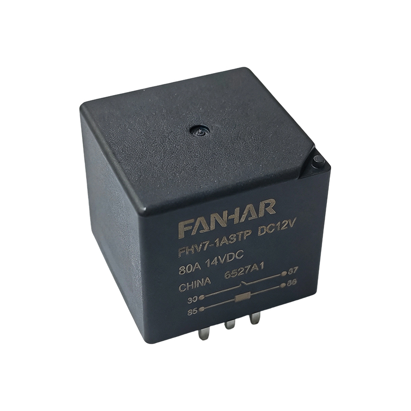 Relé de potencia automotriz FHV7 80A para sistemas ABS y ventiladores de refrigeración