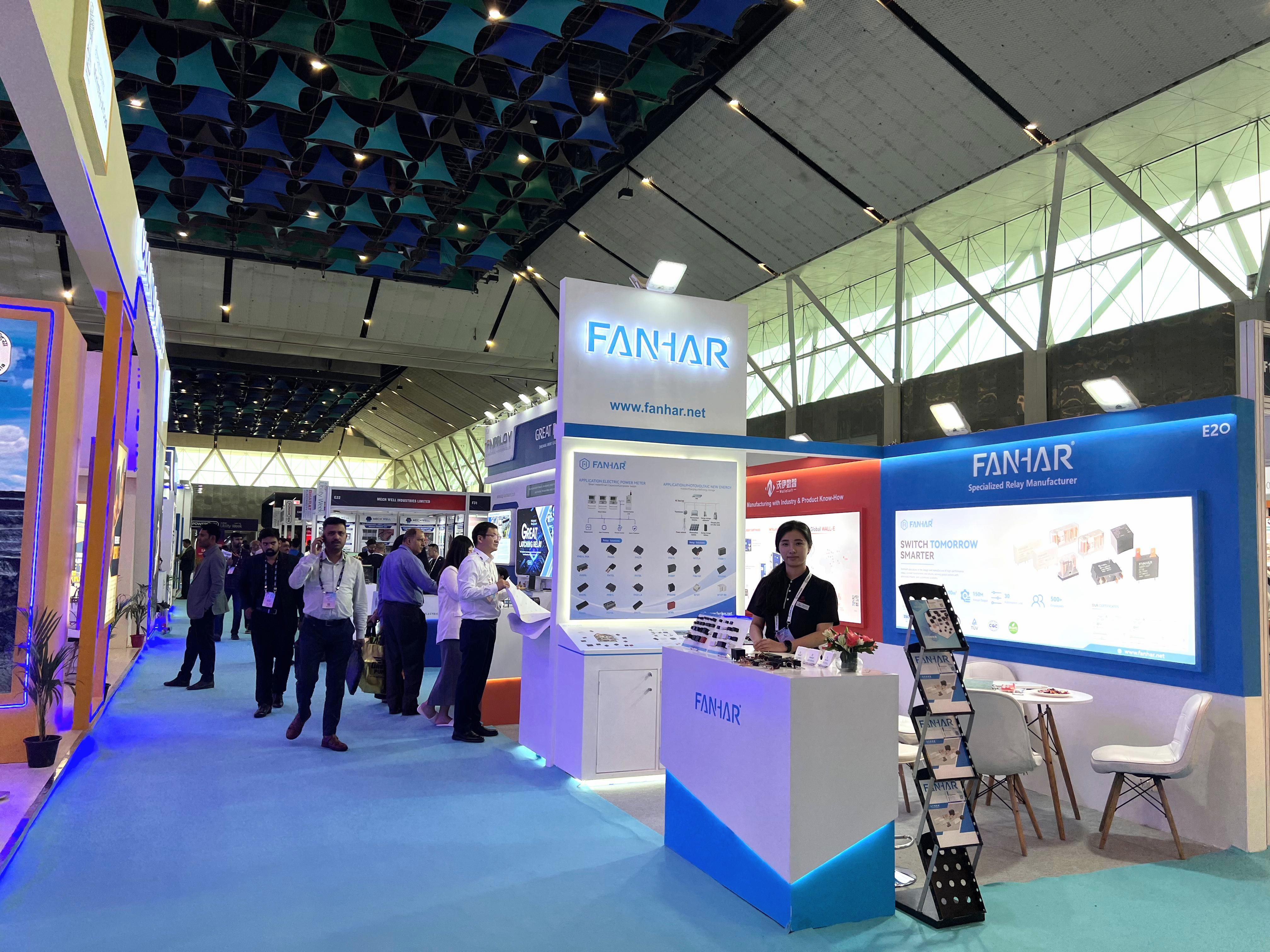 Enfoque de la exposición|Fanhar Electronics deja una huella en POWERGEN India 2026, apoyando el desarrollo de redes inteligentes en el sur de Asia